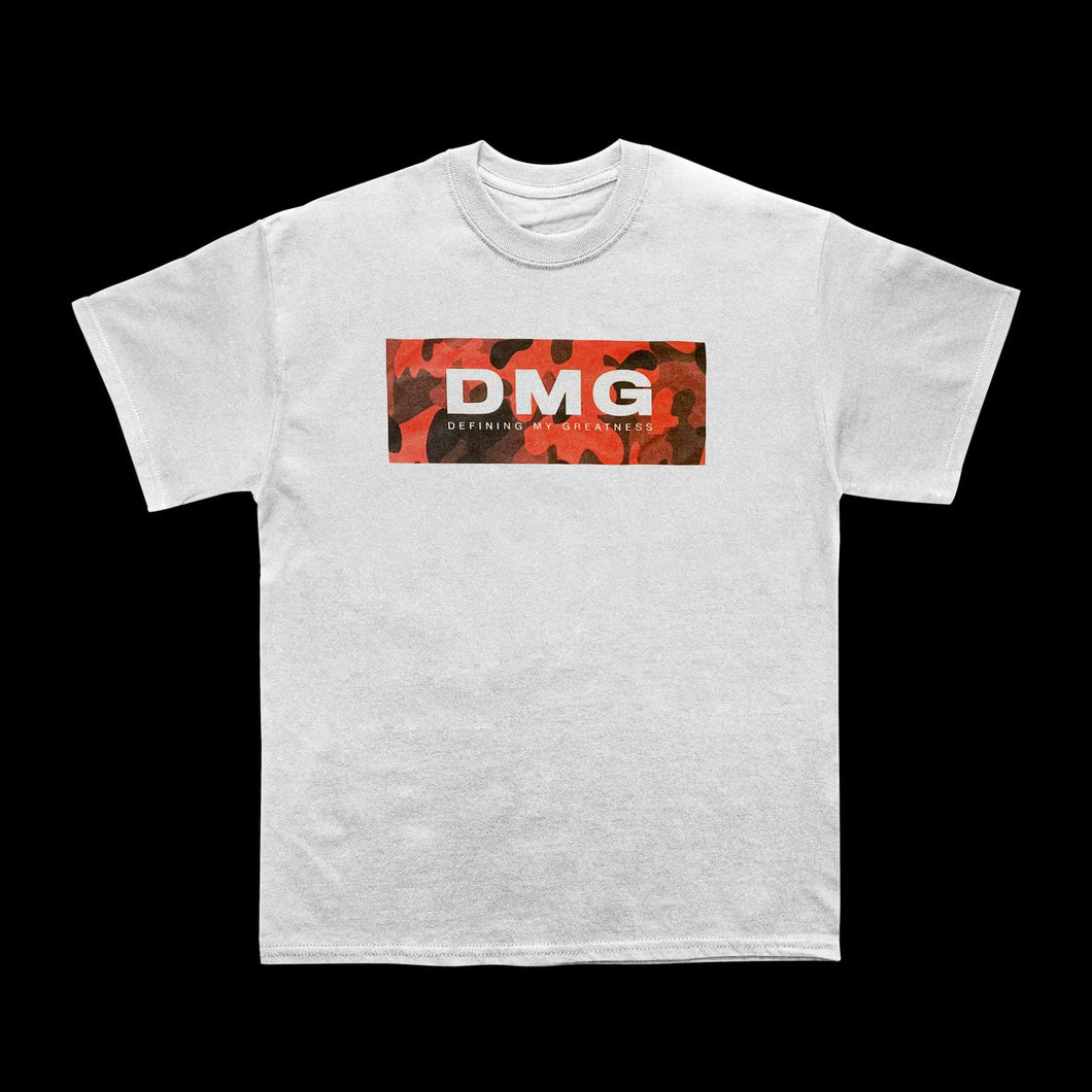 DMG Red Camo Signature Box Tee